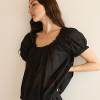 FREDERICA TOP -- BLACK