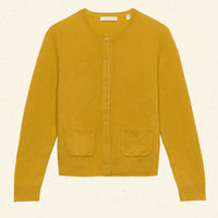 FREYA CARDIGAN -- CITRINE
