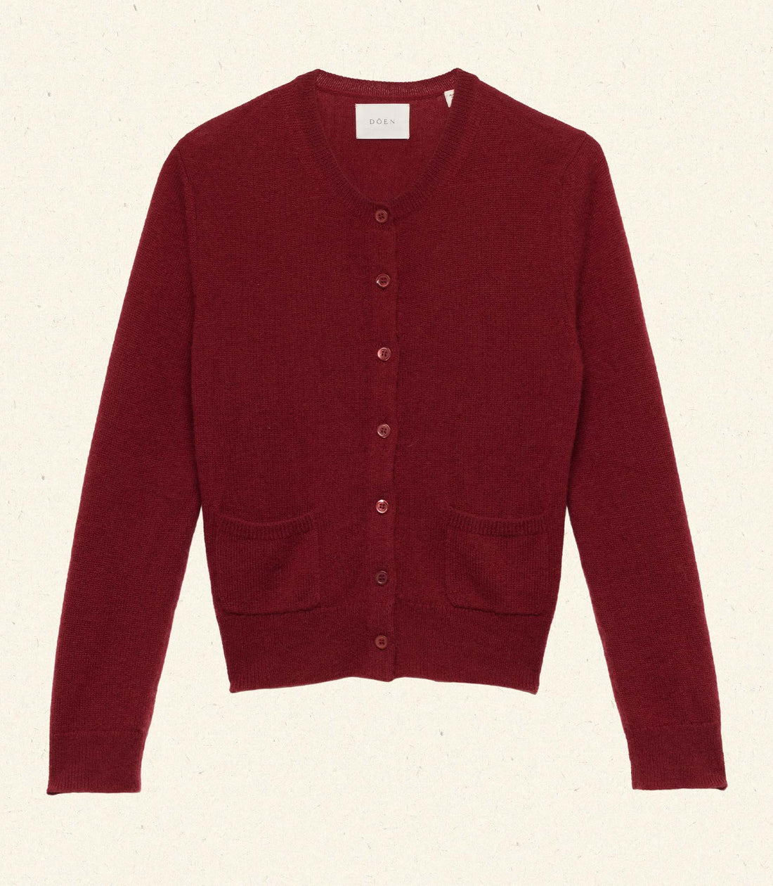 FREYA CARDIGAN -- MALBEC