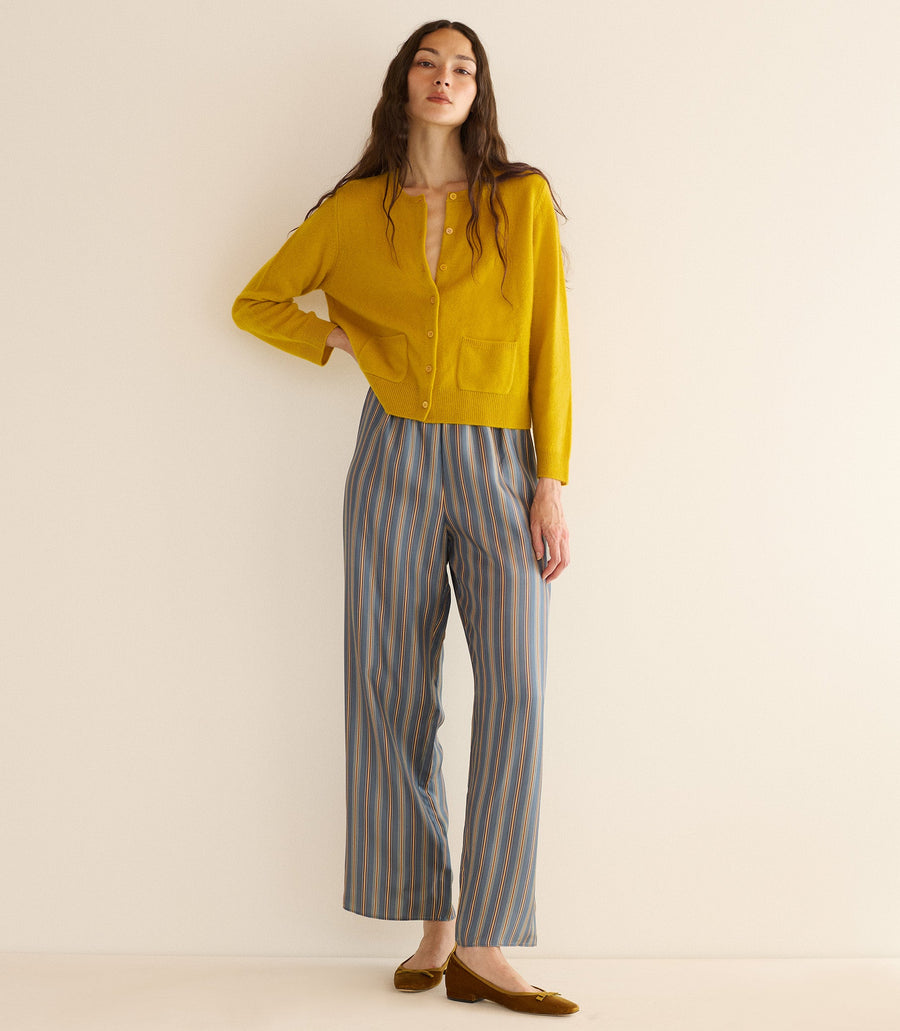 FREYA CARDIGAN -- CITRINE