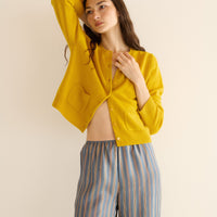FREYA CARDIGAN -- CITRINE
