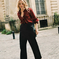 HARDY TOP -- DEEP CRIMSON