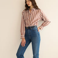 HAVA TOP -- ALICANTE STRIPE