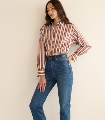 HAVA TOP -- ALICANTE STRIPE