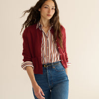 HAVA TOP -- ALICANTE STRIPE