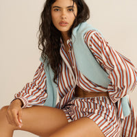 HAVA TOP -- ALICANTE STRIPE