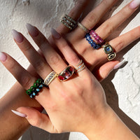 Diamond Baguette Pinky Ring