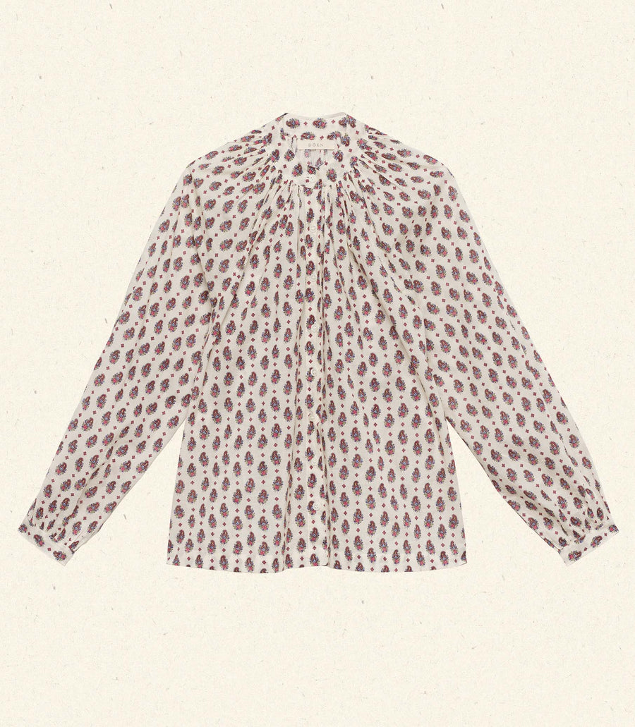 JULIENNE TOP -- PROVENCAL PAISLEY