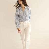 JULIENNE TOP -- LOIRET STRIPE