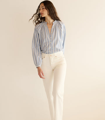 JULIENNE TOP -- LOIRET STRIPE