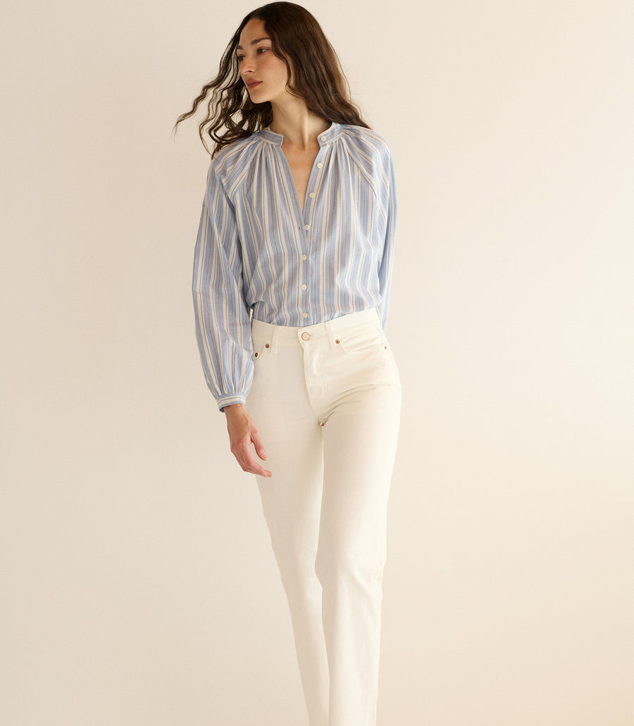 JULIENNE TOP -- LOIRET STRIPE