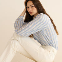 JULIENNE TOP -- LOIRET STRIPE