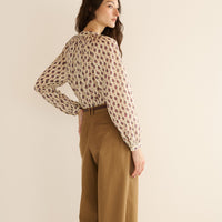 JULIENNE TOP -- PROVENCAL PAISLEY