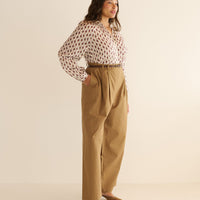 JULIENNE TOP -- PROVENCAL PAISLEY