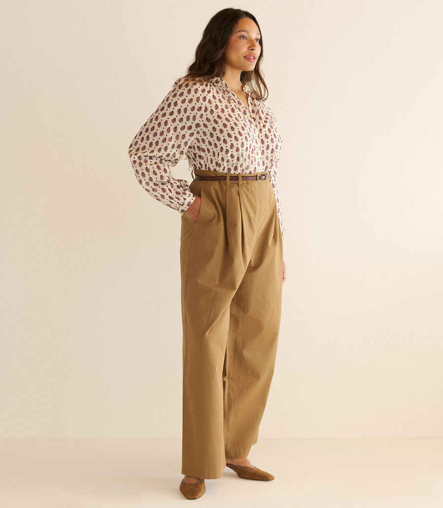 JULIENNE TOP -- PROVENCAL PAISLEY