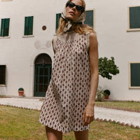 LEONORE DRESS -- PROVENCAL PAISLEY