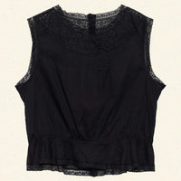 LILIBET TOP -- BLACK
