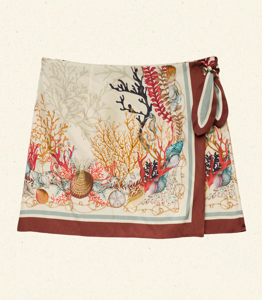 LINA SKIRT -- COQUILLAGES DES BIARRITZ