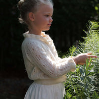 LITTLE CLAUDIE CARDIGAN -- IVORY