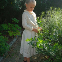 LITTLE CLAUDIE CARDIGAN -- IVORY