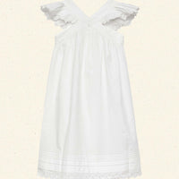 LITTLE NISHA DRESS -- SALT