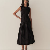 MALLORY DRESS -- BLACK