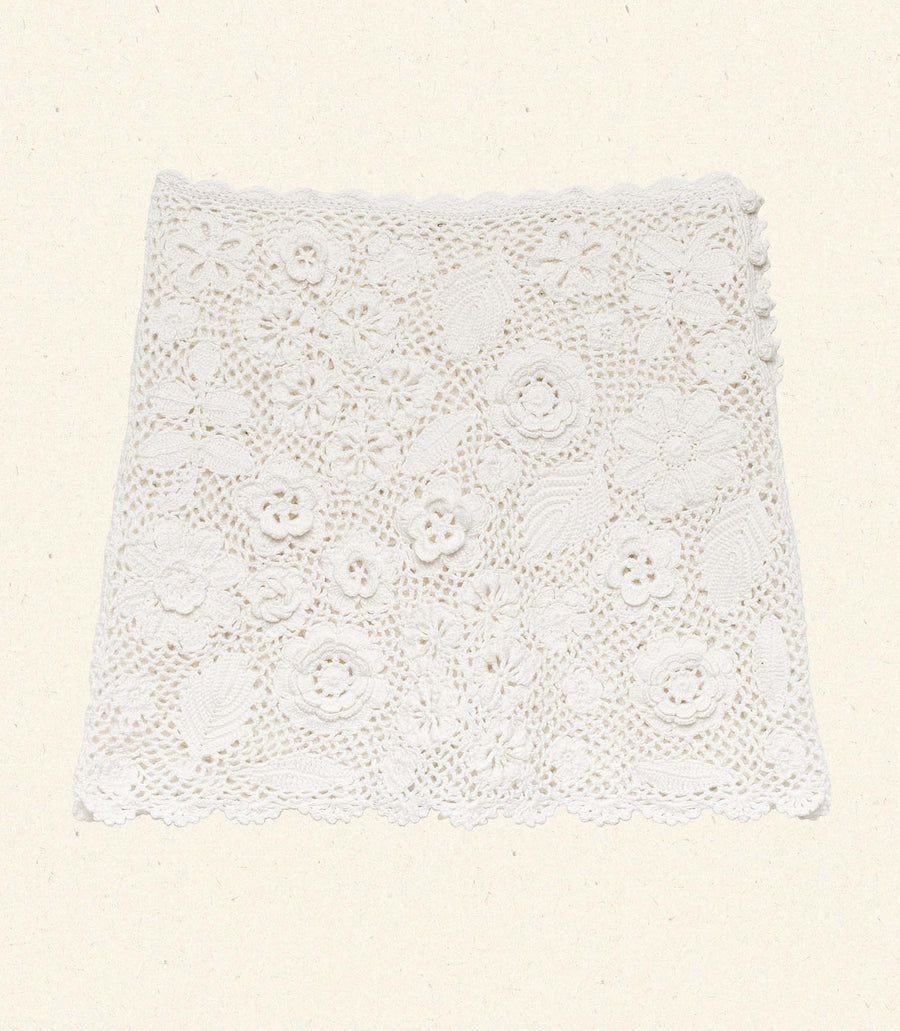 MARITZA SKIRT -- PEARL