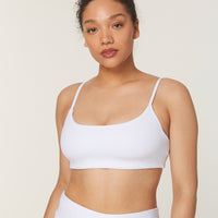 The Maui Bikini Top - Eco Nylon - White