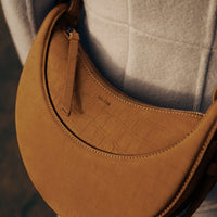 Numéro Dix - Crocodile Nubuck Cinnamon