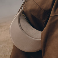 Numéro Dix - Crocodile Nubuck Taupe
