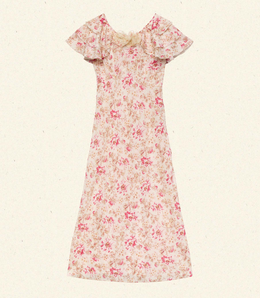 NEVARA DRESS -- FLEURS DE PROVENCE