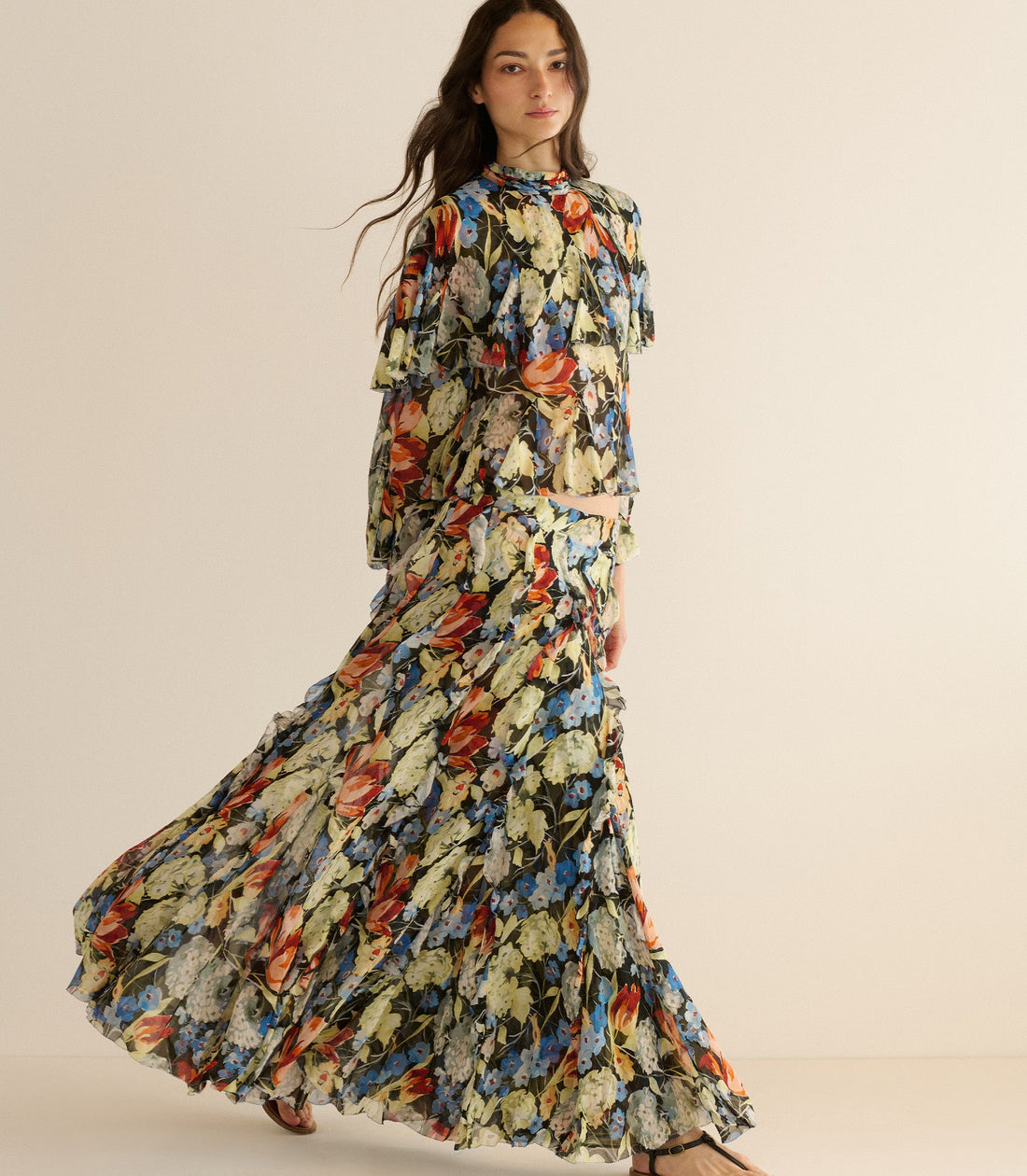 NINETTE TOP -- JARDIN DE VILLANDRY