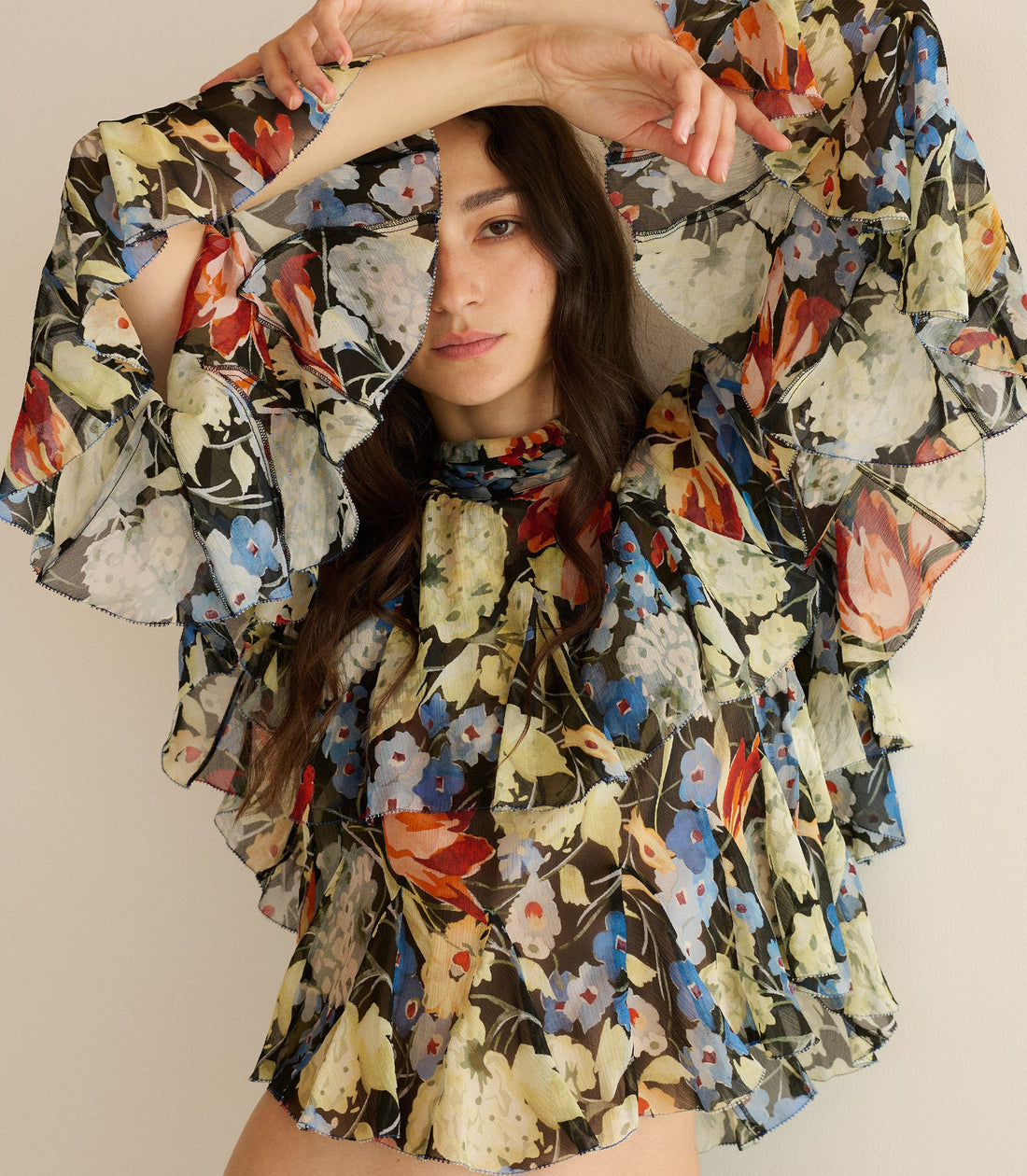 NINETTE TOP -- JARDIN DE VILLANDRY