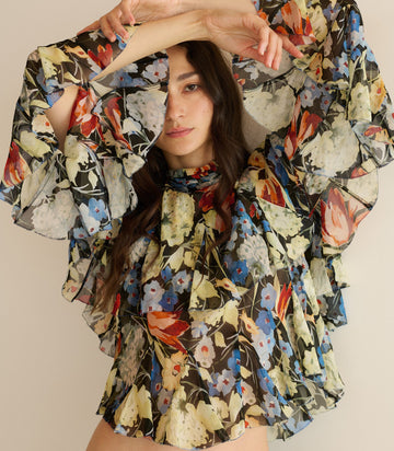 NINETTE TOP -- JARDIN DE VILLANDRY