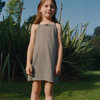 NIXIE DRESS -- NOIR LA MADDALENA GINGHAM
