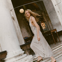 NOEMIE DRESS -- FRANCOISE FOULARD
