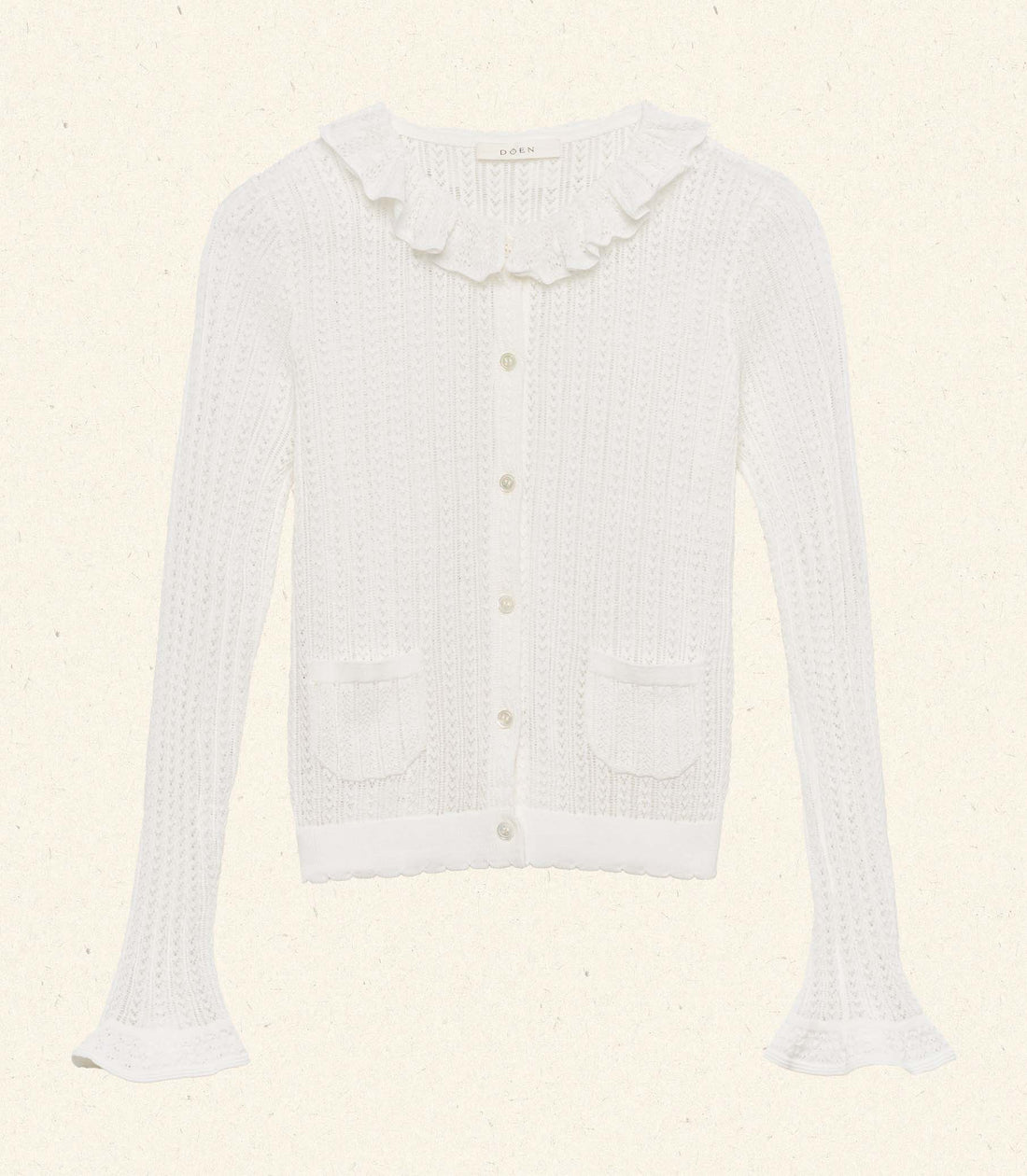 ODILLE CARDIGAN -- SALT