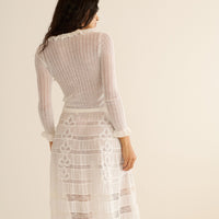 ODILLE CARDIGAN -- SALT