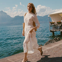 ORELIE DRESS -- SALT