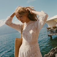 ORELIE DRESS -- SALT