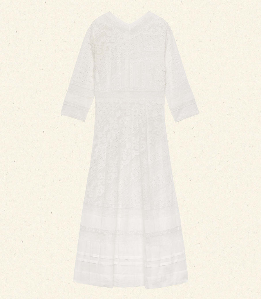 ORELIE DRESS -- SALT