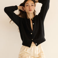 PETRA CARDIGAN -- BLACK