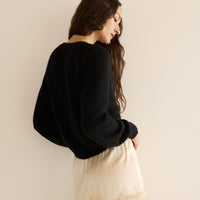 PETRA CARDIGAN -- BLACK