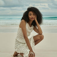 RACHELLE SKIRT -- SALT