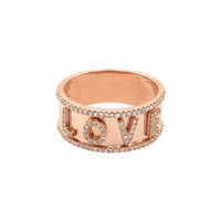Diamond Love Ring