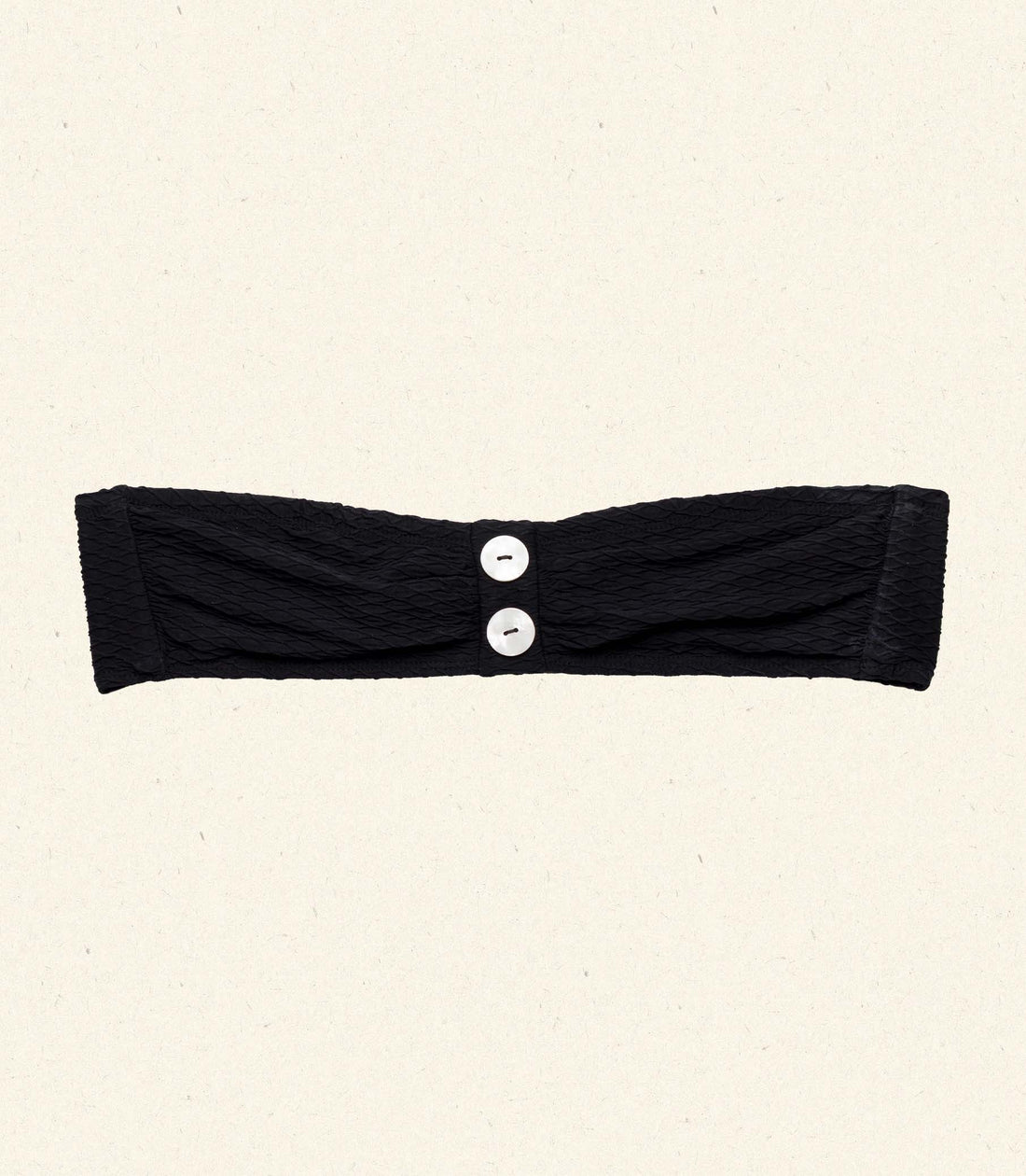 RIVA BIKINI TOP -- NERO