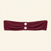 RIVA BIKINI TOP -- DEEP SUMAC