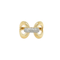 Diamond Link Ring