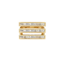 Diamond Baguette Pinky Ring