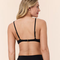 The Santorini - Top - Flat - Black